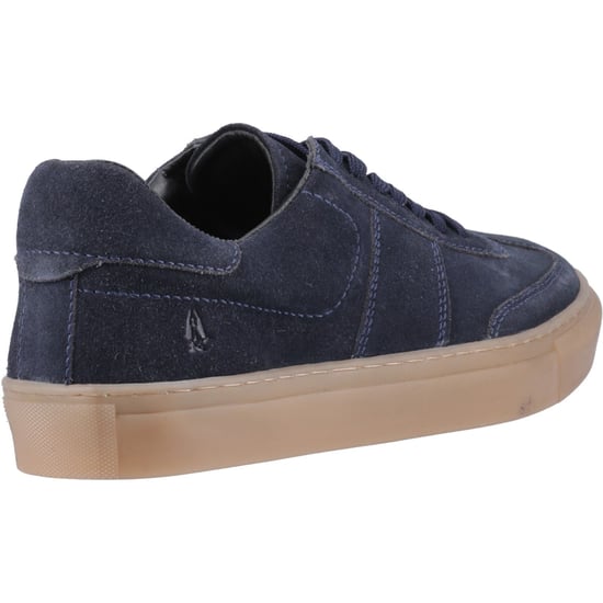 Hush Puppies Riley Suède Heren Navy Suède Sneakers - Image 2
