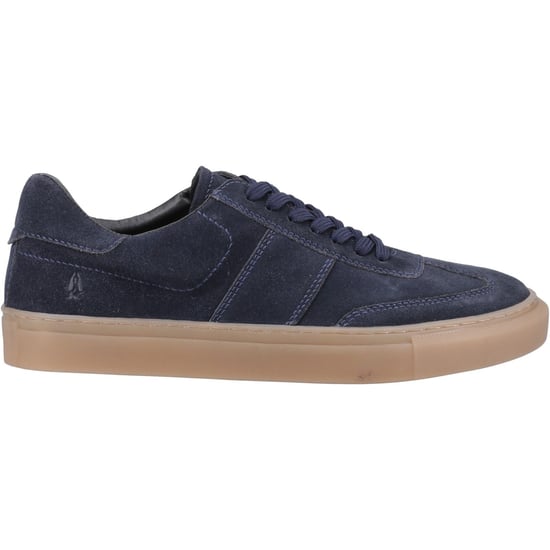 Hush Puppies Riley Suède Heren Navy Suède Sneakers - Image 5