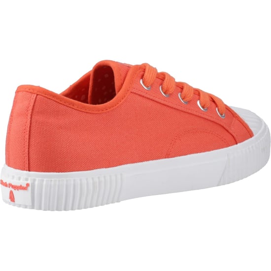 Hush Puppies Freya Canvas Textile Women's Orange Trainers - Image 2
