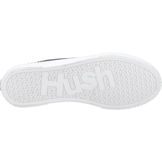 Hush Puppies Freya Canvas Textile Women's Navy Trainers - Image 3
