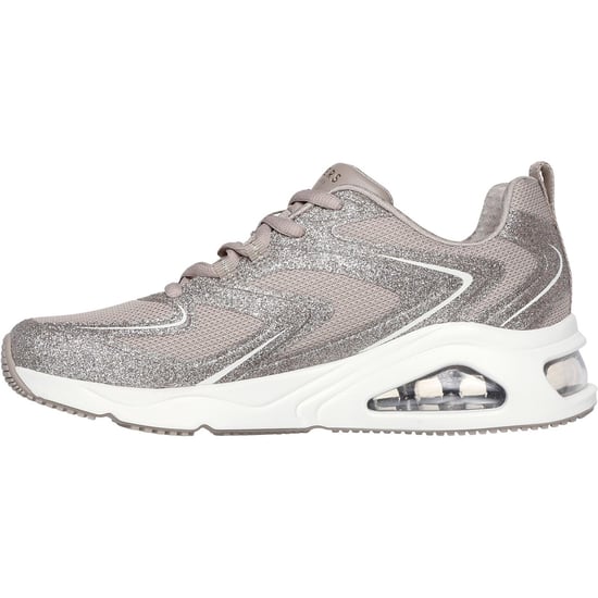 Skechers Tres-Air Uno Glit-Airy Dam Sneakers i Taupe - Image 4