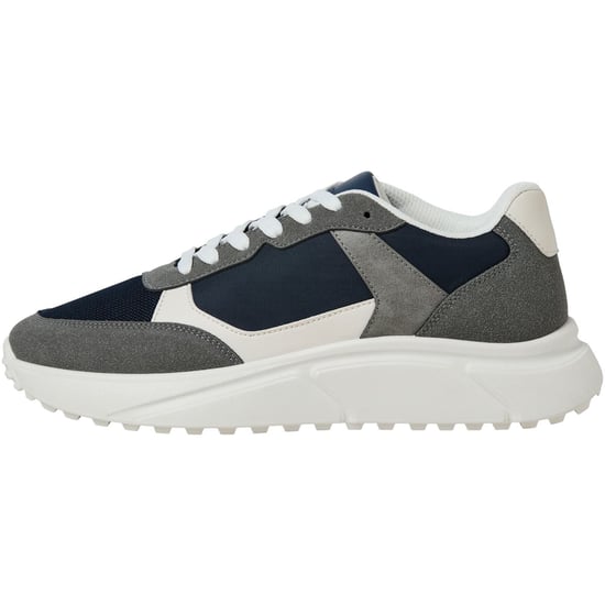 Jack & Jones Aspire Runner Polyurethane Men's Castlerock/Navy Blazer Trainers - Image 4