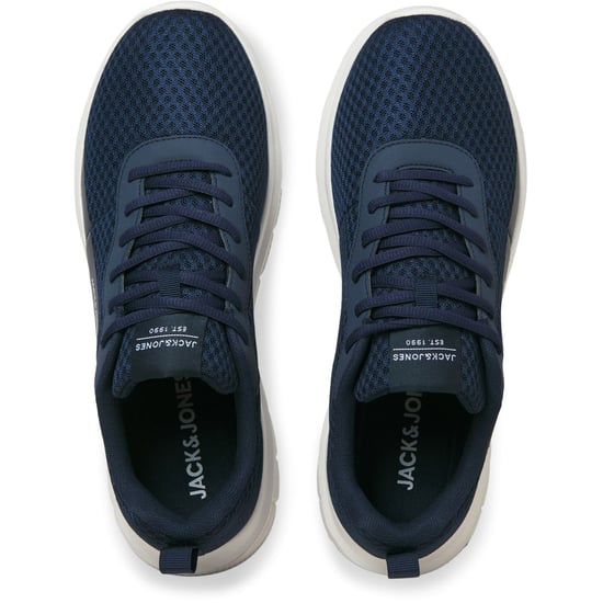 Jack & Jones Taylor Mesh Polyurethane Men's Navy Blazer Trainers - Image 2