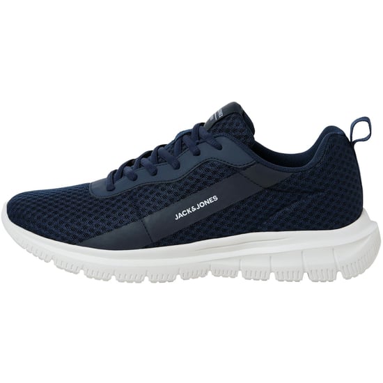 Jack & Jones Taylor Mesh Polyurethane Men's Navy Blazer Trainers - Image 3