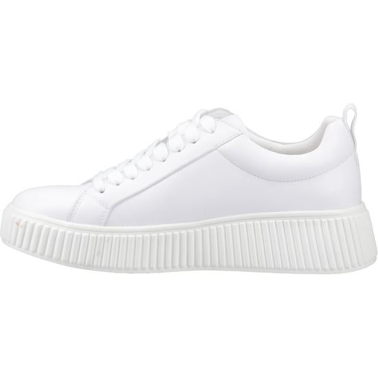 Hush Puppies Harlow Leren Vrouwen Witte Sneakers - Image 4