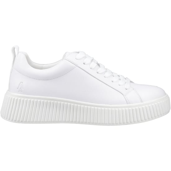 Hush Puppies Harlow Leren Vrouwen Witte Sneakers - Image 5