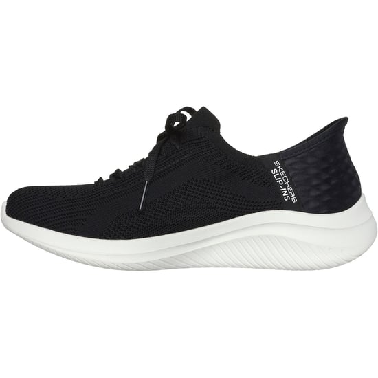 Skechers Ultra Flex 3.0 Brilliant Path Textiel Dames Zwarte Sneakers - Image 4