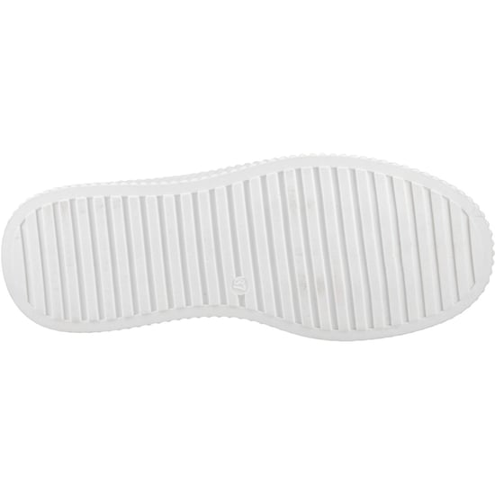 Hush Puppies Harlow Leren Dames Zilveren Sneakers - Image 3