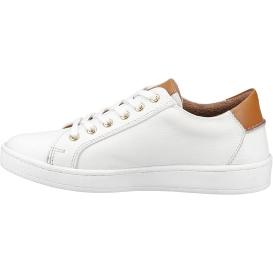 Cotswold Radcot Dames Sneakers Van Wit Leer - Image 4