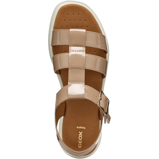 Geox D CAMALEI Synthetisch Polyurethaan Vrouwen Karamel Sandalen - Image 4