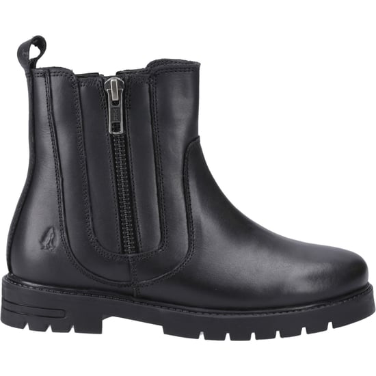 Hush Puppies Liana Leather Girls's Black Boots - Image 5