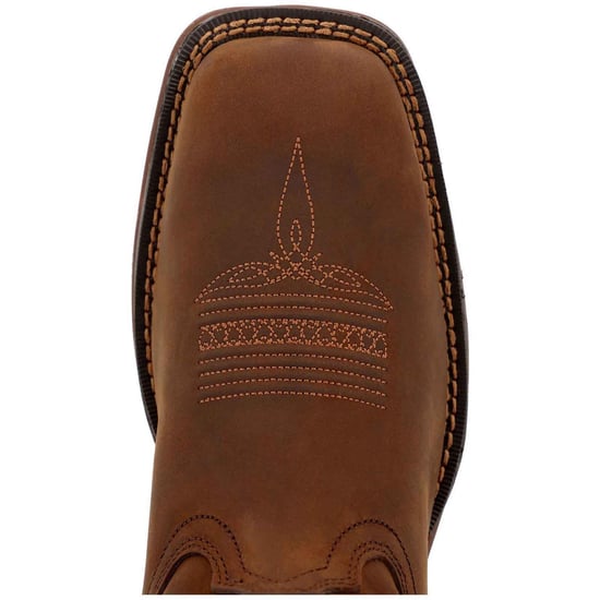 Durango Rebel Leather Men's Brown Boots - Image 5