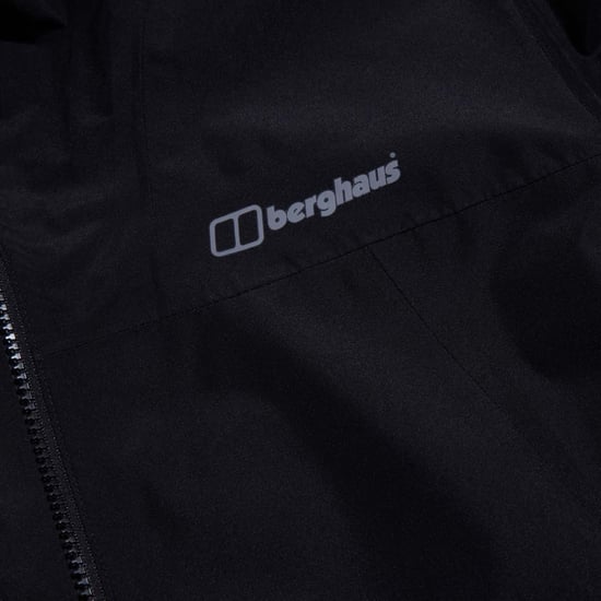 Men's Berghaus Deluge Pro 3.0 Jacket in Black - Image 4