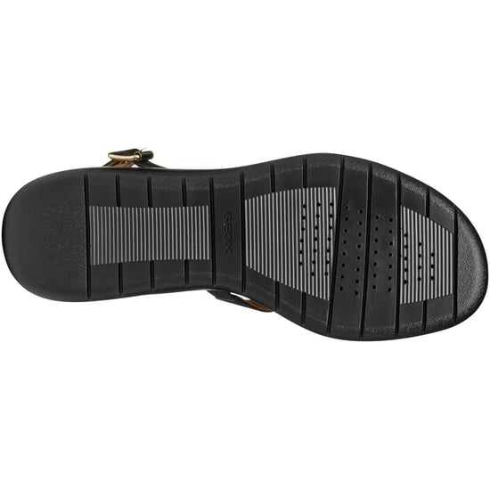 Geox D MELICONIA Synthetisch Polyurethaan Dames Zwarte Wedges - Image 3