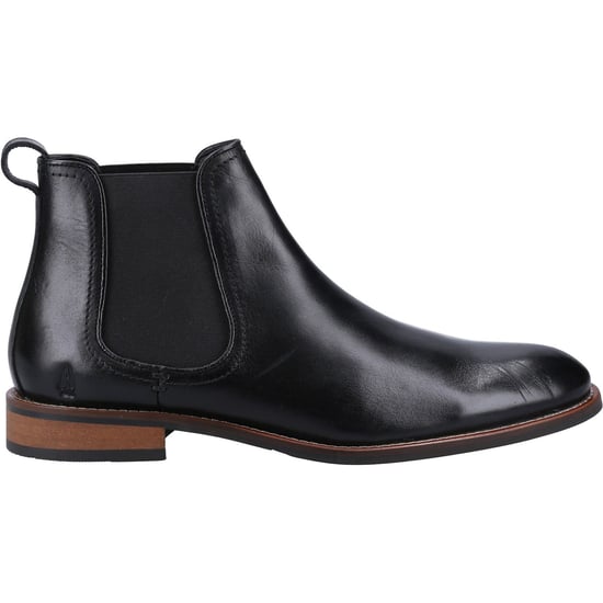 Hush Puppies Diego Chelsea Leather Men's Black Boots - Image 4