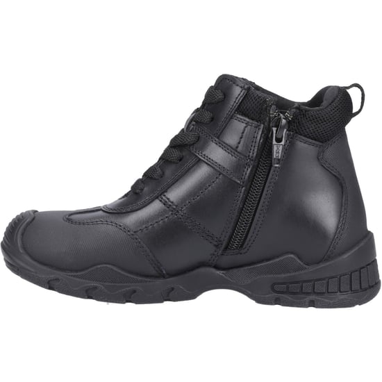 Hush Puppies Titus JNR Leather Boys's Black Boots - Image 4
