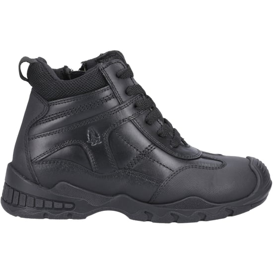 Hush Puppies Titus JNR Leather Boys's Black Boots - Image 5