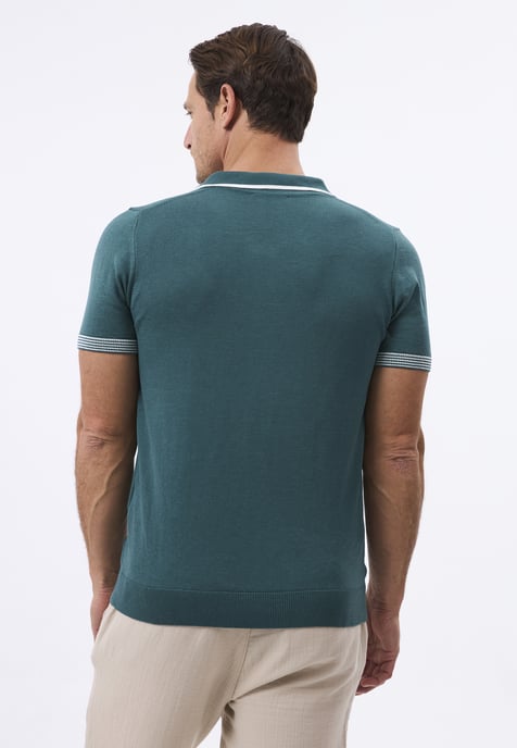 Polo Shirt Short Sleeve Knitted Jersey - Image 5