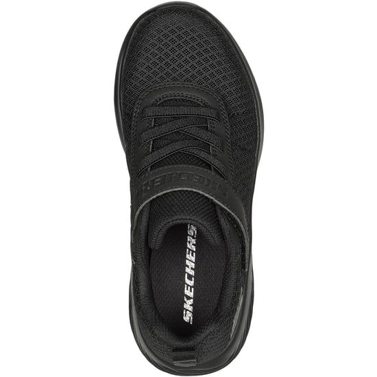 Skechers Bounder Baronik Textile Black Trainers - Image 3