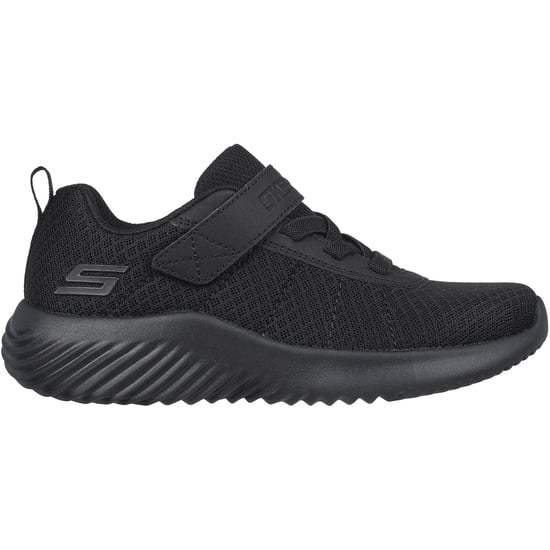 Skechers Bounder Baronik Textile Black Trainers - Image 5