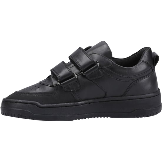 Hush Puppies Daxton Läder Killar Svarta Träningsskor - Image 4