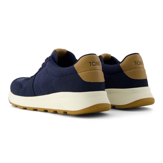 TOMS TRVL LITE Retro Leren Heren Sneakers in Marineblauw - Image 2