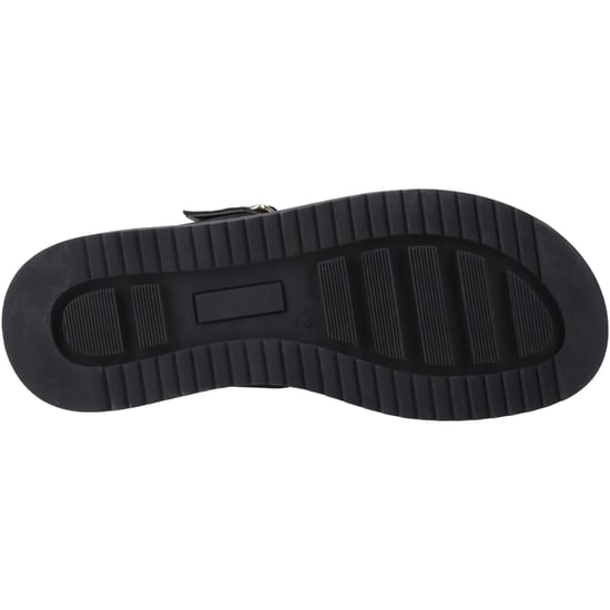 Hush Puppies Celeste Slide Dames Zwart Leren Sandalen - Image 3