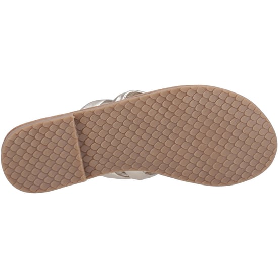 Hush Puppies Hope Leren Dames Gouden Sandalen - Image 3