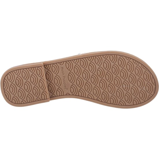 Hush Puppies Hetty Slide Leather Women's White Sandals - Image 3