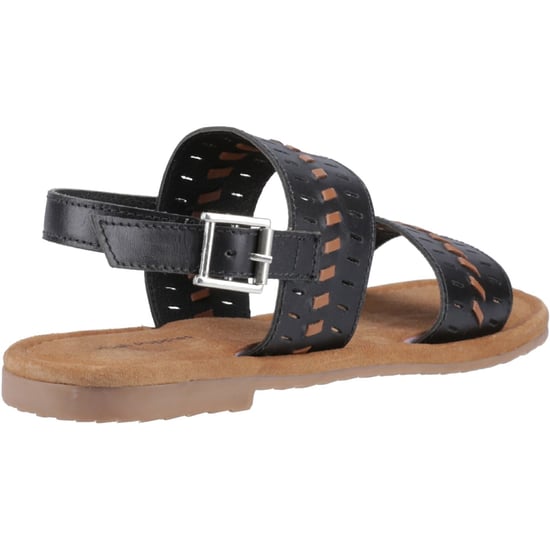Hush Puppies Hadley Leren Dames Zwarte Sandalen - Image 2