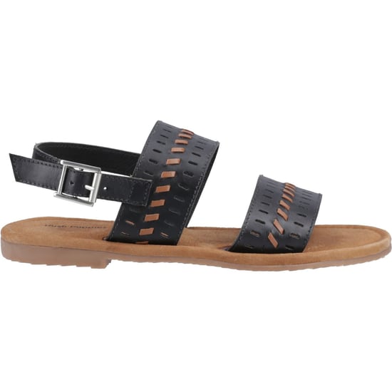 Hush Puppies Hadley Leren Dames Zwarte Sandalen - Image 5