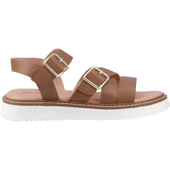 Hush Puppies Cady Leren Dames Tan Sandalen - Image 5