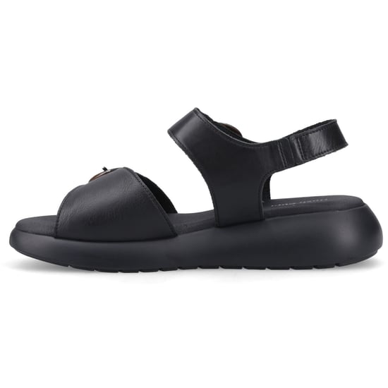 Hush Puppies Alison Leren Dames Zwarte Sandalen - Image 4