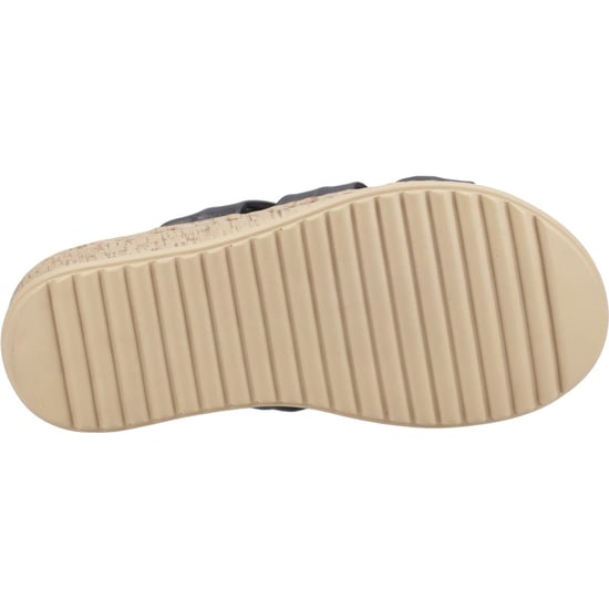 Hush Puppies Eden Wide Fit Leather Women's Black Sandals - Image 3