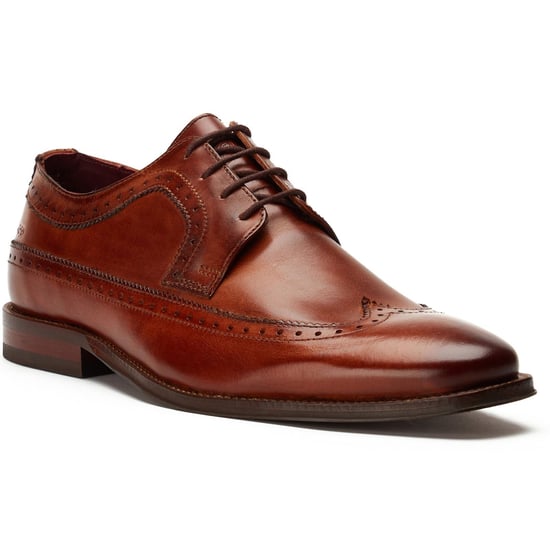 Base London Havisham Leather Men's Tan Derby Shoes - Image 1