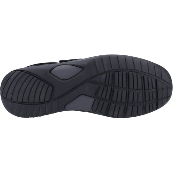 Hush Puppies Douglas Läderskor Svarta Mockasiner för Herrar - Image 3