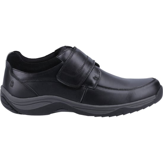 Hush Puppies Douglas Läderskor Svarta Mockasiner för Herrar - Image 5