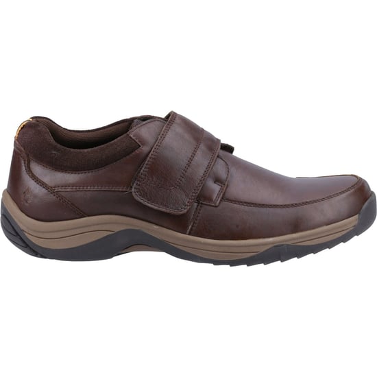 Hush Puppies Douglas Leather Men's Coffee Moccasins Shoes - Image 5