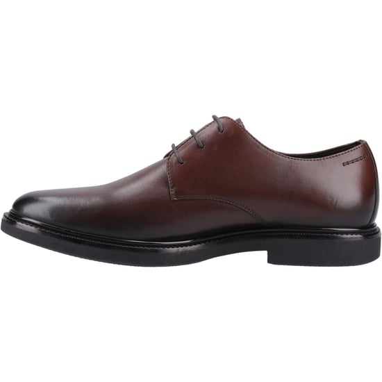 Hush Puppies Kye Leather Men's Chocolate Lace-Up Shoes - Image 4