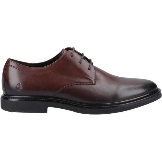 Hush Puppies Kye Leather Men's Chocolate Lace-Up Shoes - Image 5