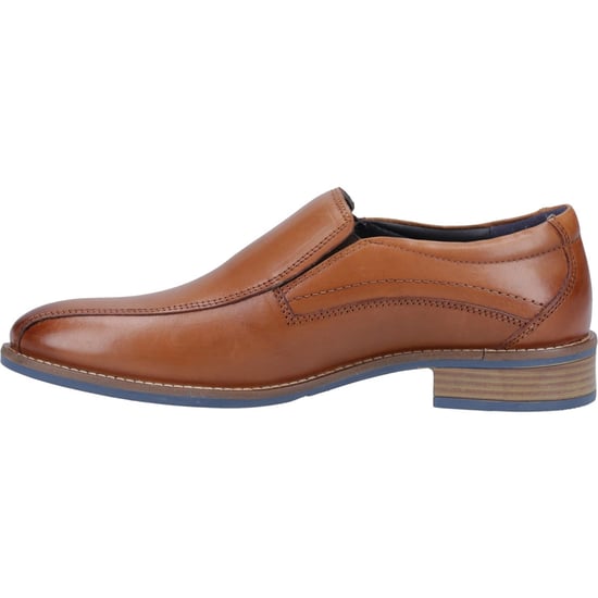 Hush Puppies Donovan Skinn Herr Slip-On Skor i Tan - Image 4