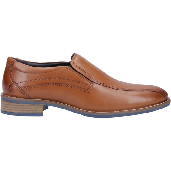 Hush Puppies Donovan Skinn Herr Slip-On Skor i Tan - Image 5
