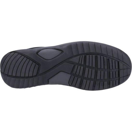 Hush Puppies Derek Leren Mannen Zwarte Veterschoenen - Image 3
