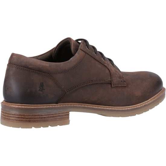 Hush Puppies Richie Leren Heren Bruine Veterschoenen - Image 2