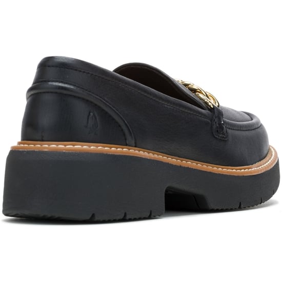 Hush Puppies Jodie Leren Dames Zwarte Instappers - Image 2