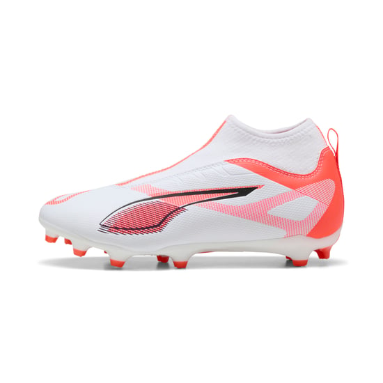 PUMA Kids Unisex ULTRA 5 MATCH+ FG/AG Laceless Football Boots - Image 3