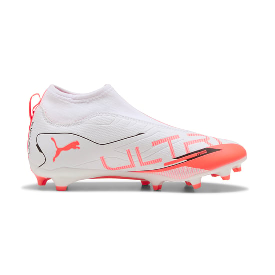 PUMA Kids Unisex ULTRA 5 MATCH+ FG/AG Laceless Football Boots - Image 5