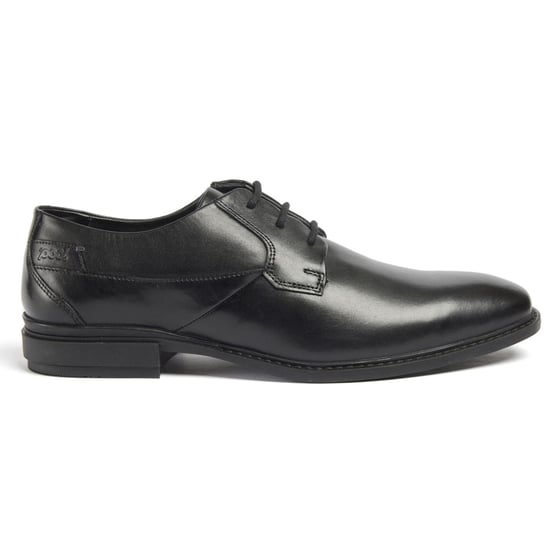 Pod Smyth Leren Heren Zwarte Veterschoenen - Image 4