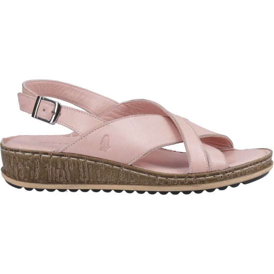 Hush Puppies Elena Leather Women's Blush Wedges - Image 5