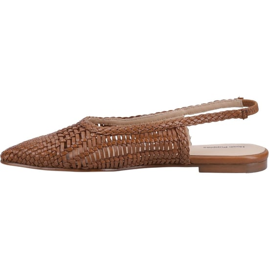 Hush Puppies Dalia Woven Leather Women's Tan Flats - Image 4